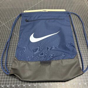 Nike Brasilia Drawstring Pack (Navy)
